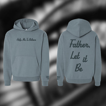 Father Let It Be Oversized Hoodie