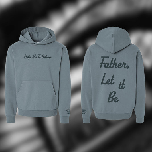 Father Let It Be Oversized Hoodie