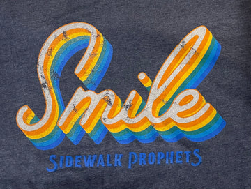 Smile Tee Blue